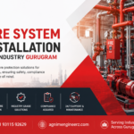Fire Sprinkler System Installation in Gurugram for Industries: Complete Guide (Cost, Process, NBC/NOC Norms & Best Practices)